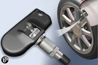 Winter alloy wheels with TPMS