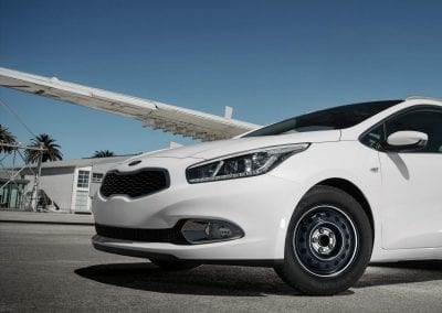 Alcar Stahlrad Steel Wheels on Kia