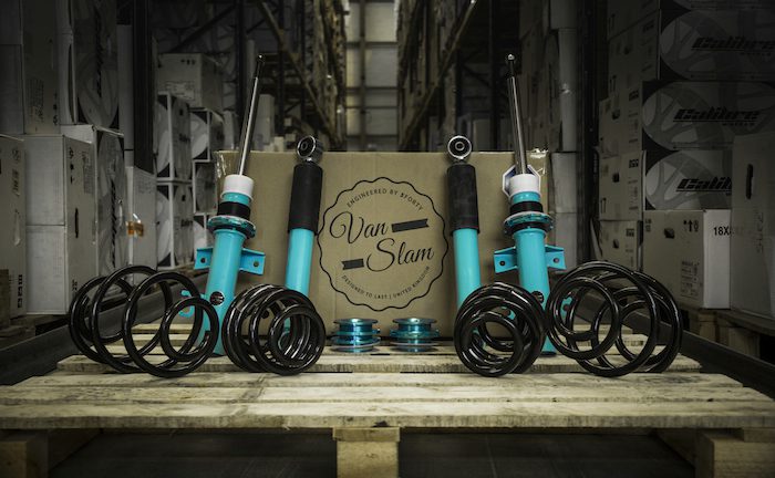 Van Slam Coilover Suspension kit lowering T5 T6 VW